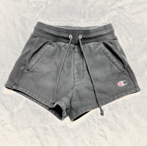 Champion Pants - Black Champion Reverse Weave Shorts